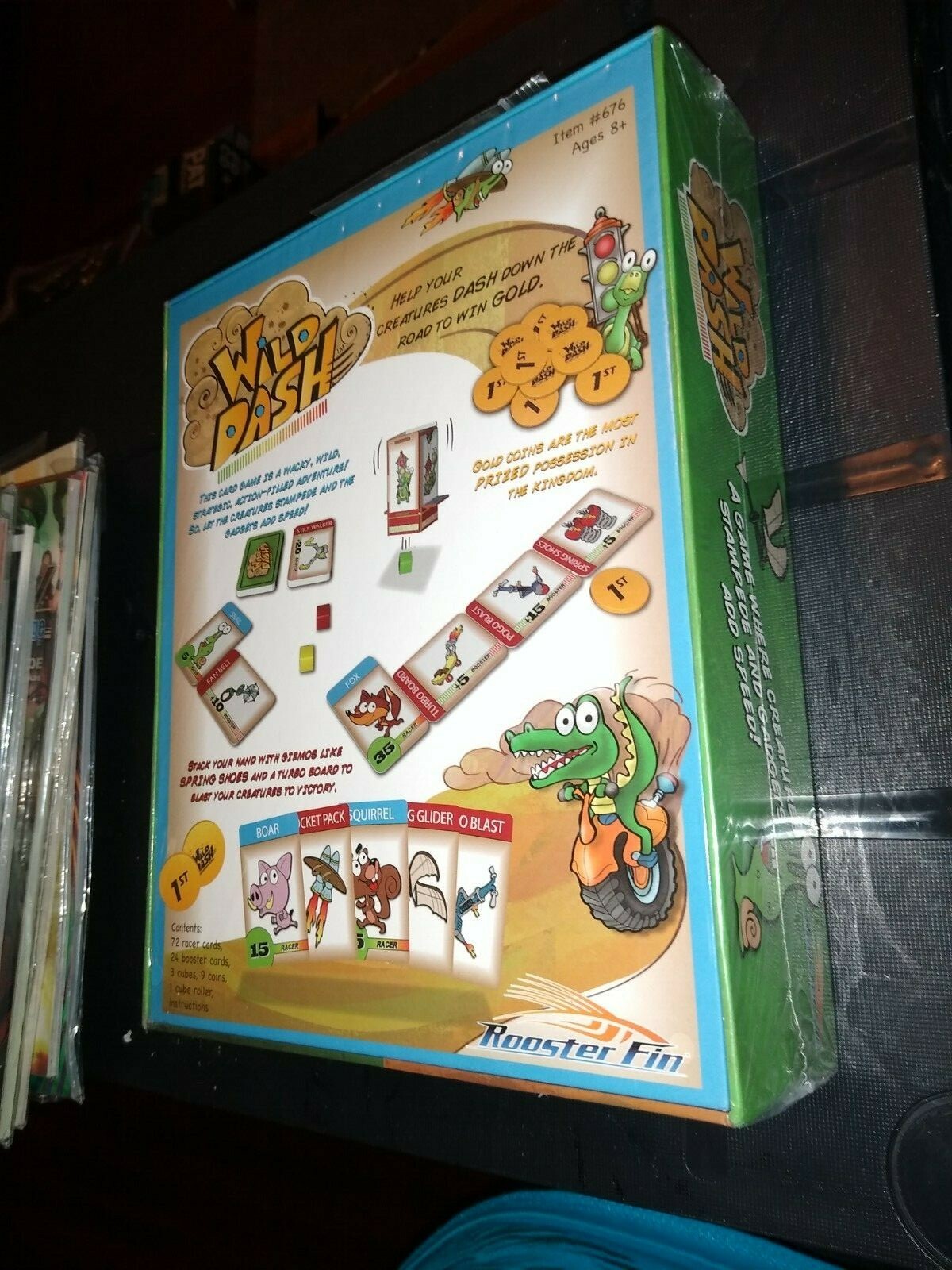 Wild Dash Family Board Game ~ Math Fun for All Ages *FREE SHIPPING*