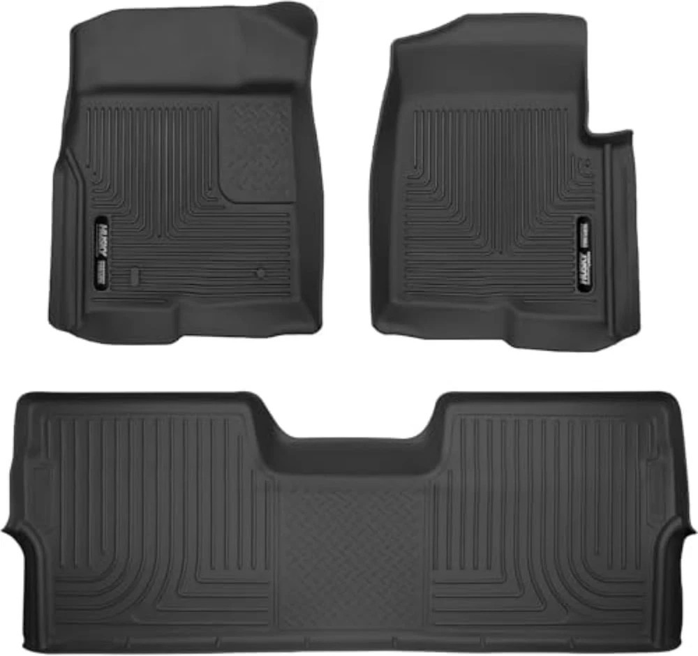Car Floor Mats for 2009 – 2014 Ford F-150 SuperCrew Cab w/out Manual Shifter
