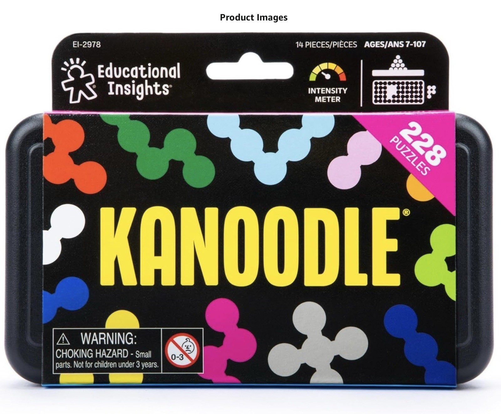 Kanoodle Puzzle Brain Teasing Game 101 Educational Puzzles Challenges Ages 7+