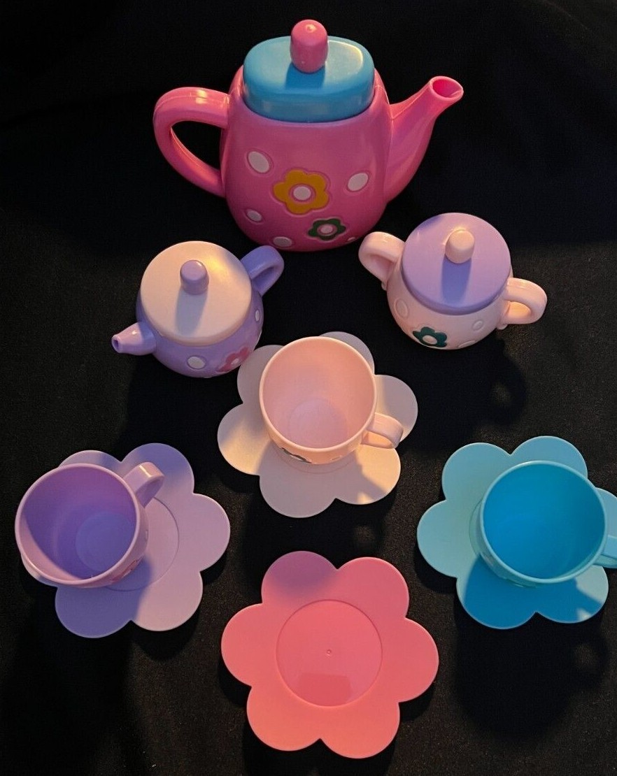 You Pick Replacement Misc Toy Plastic Tea Sets Cups Saucers Plates Utensils Lids