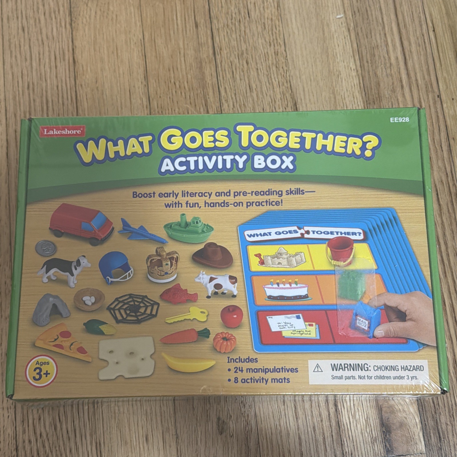 New Lakeshore Activity Box Ages 3+ Sizes, Sorting, What Goes Together