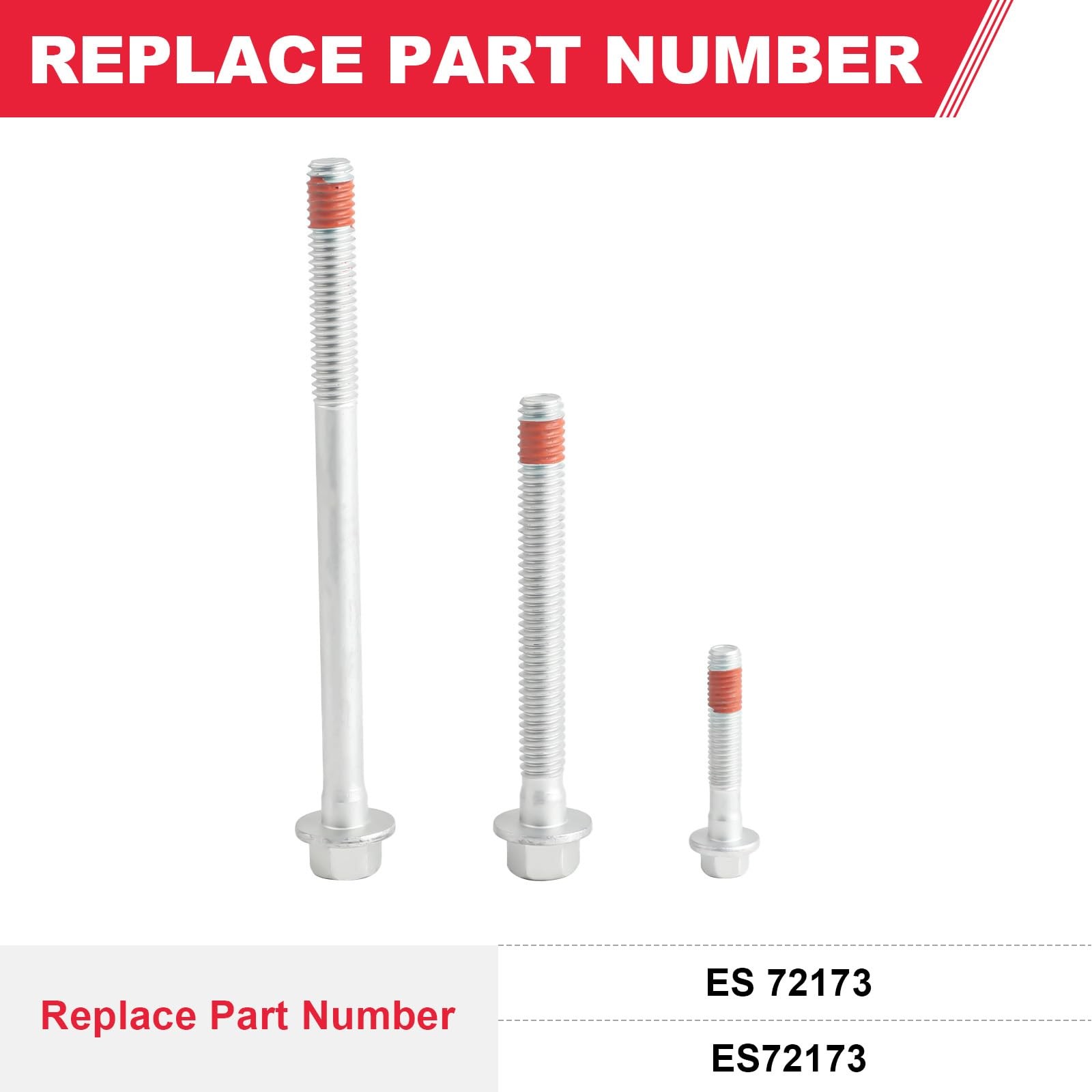 Cylinder Head Bolts Set For Chevy Silverado Sierra Yukon ES72173
