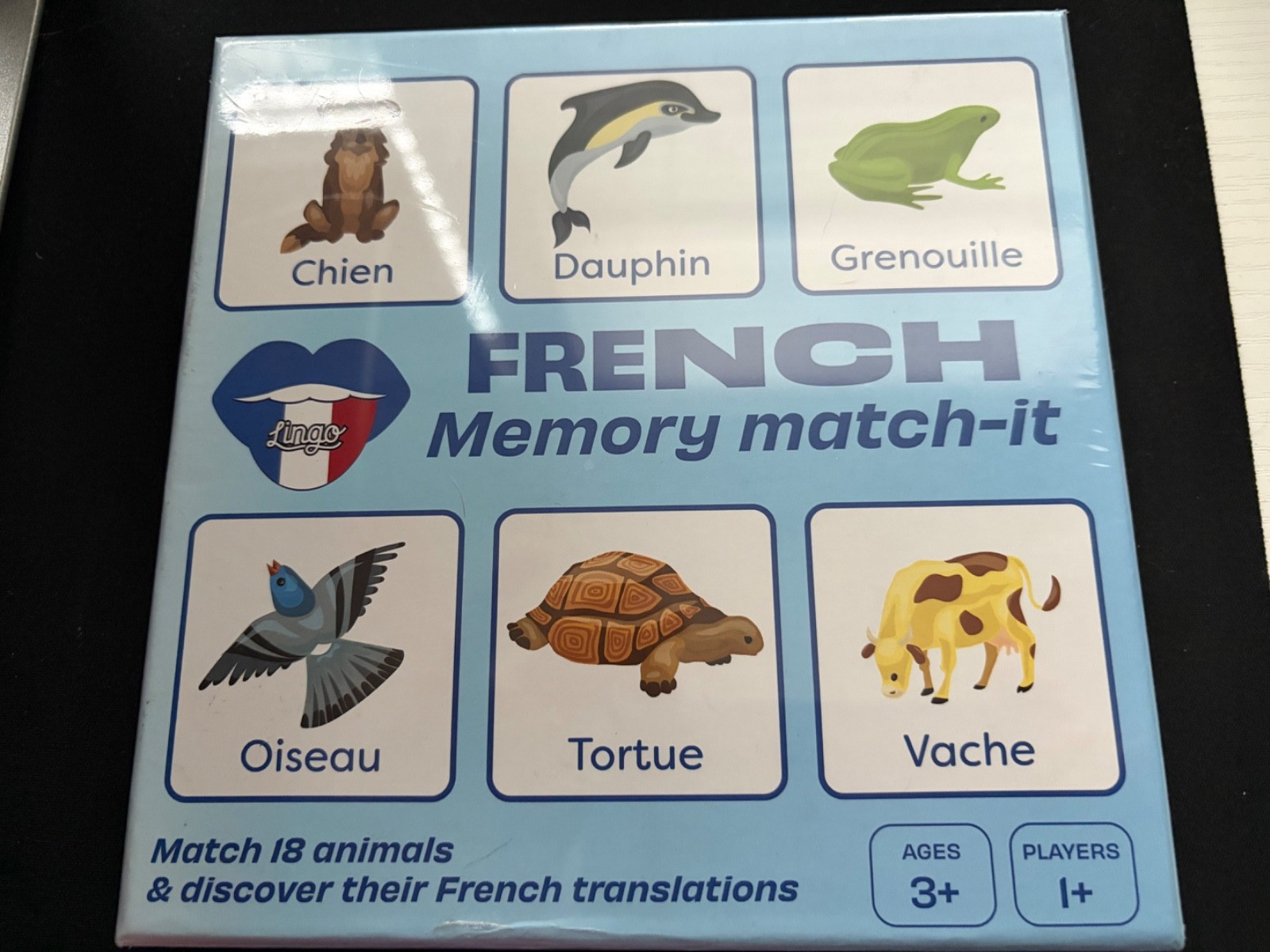 French Memory Match It by Lingo