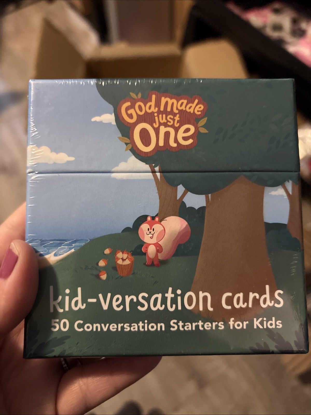 God Made Just One Kid-Versation Cards – 50 Conversation Starters for Kids