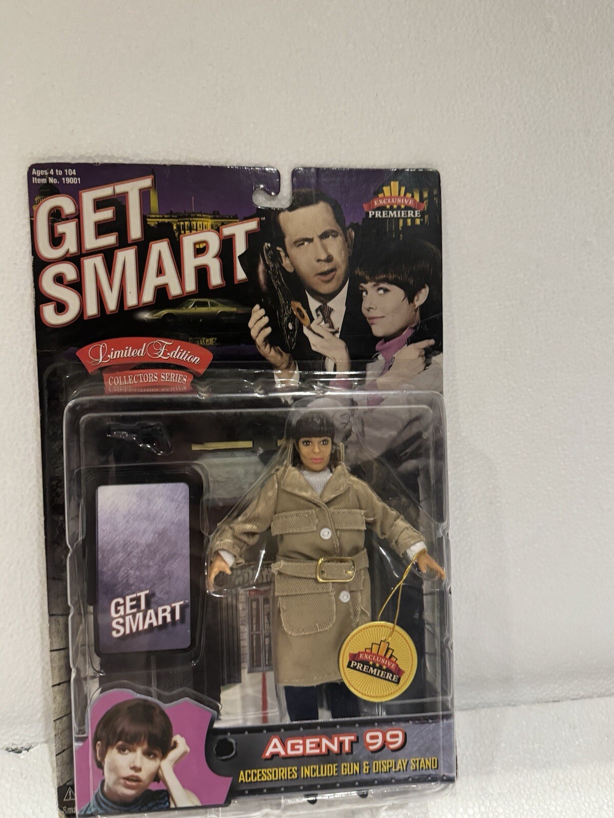 GET SMART AGENT 99 LIMITED EDITION 1998 ACTION FIGURE SEALED