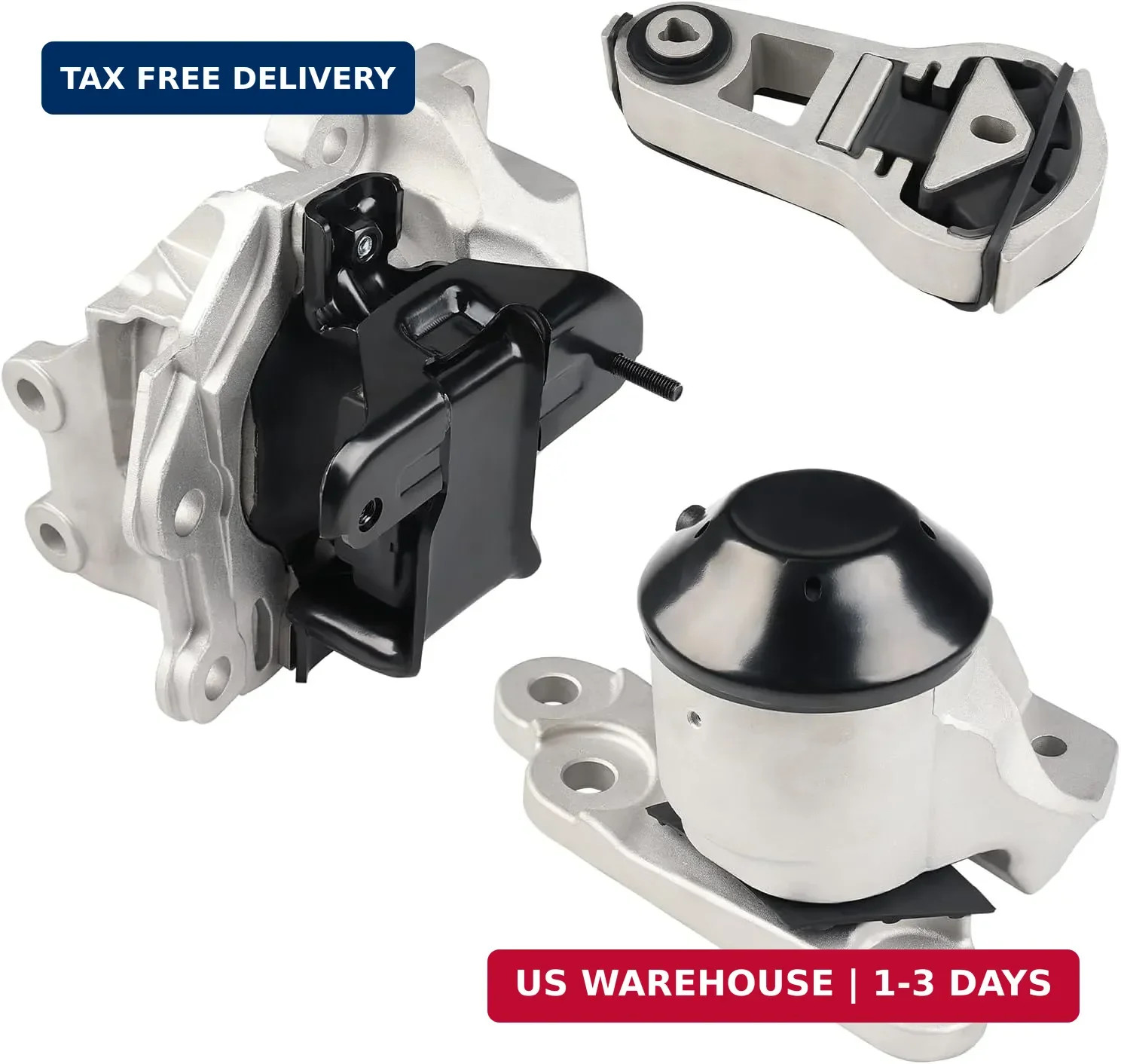 JDMON 3Pcs Engine Motor Mount Transmission Replacement for 2011-2015 Ford Explor