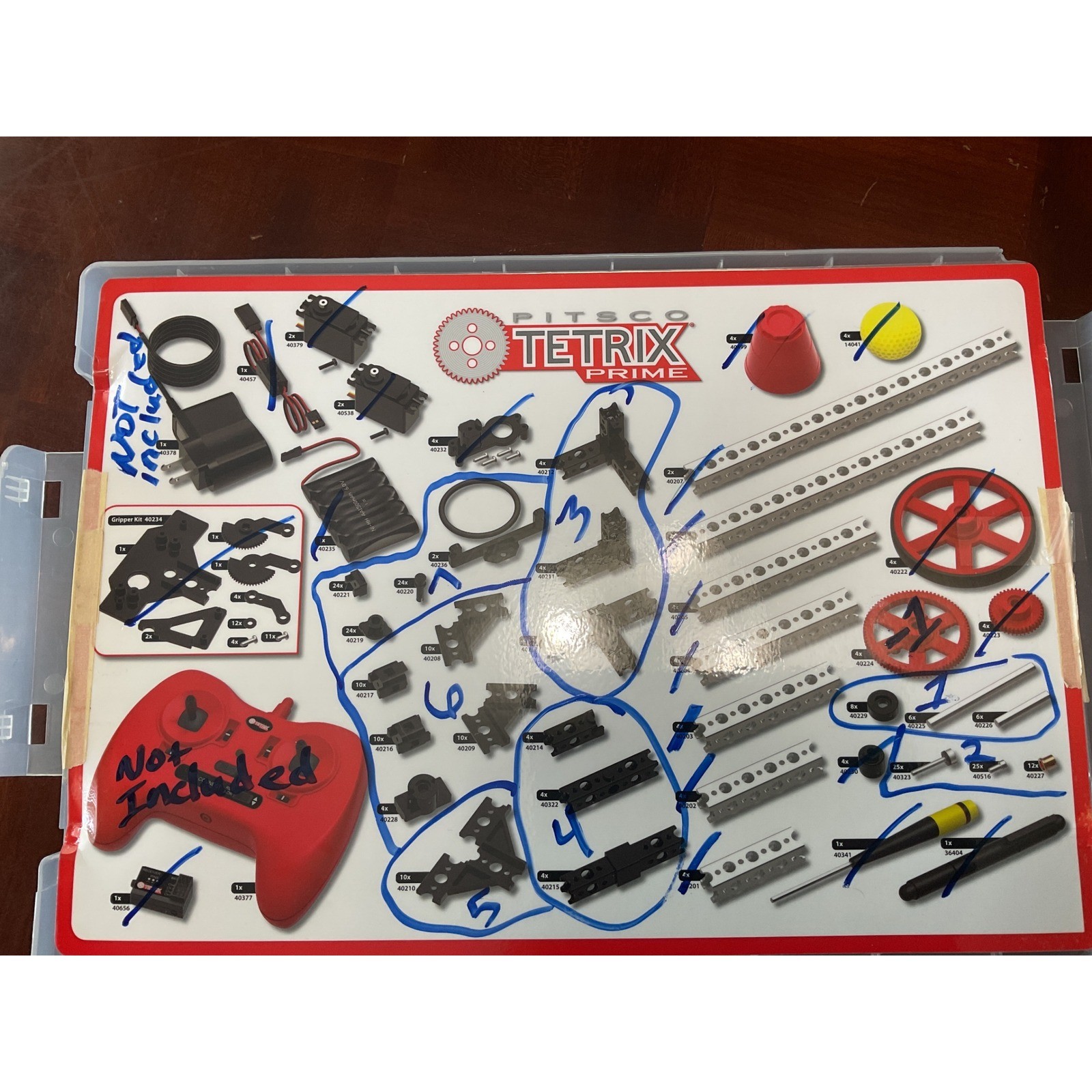 Pitsco Tetrix Prime Robotics Set 60159 STEM Engineering Kit 350+ Pcs No Remote