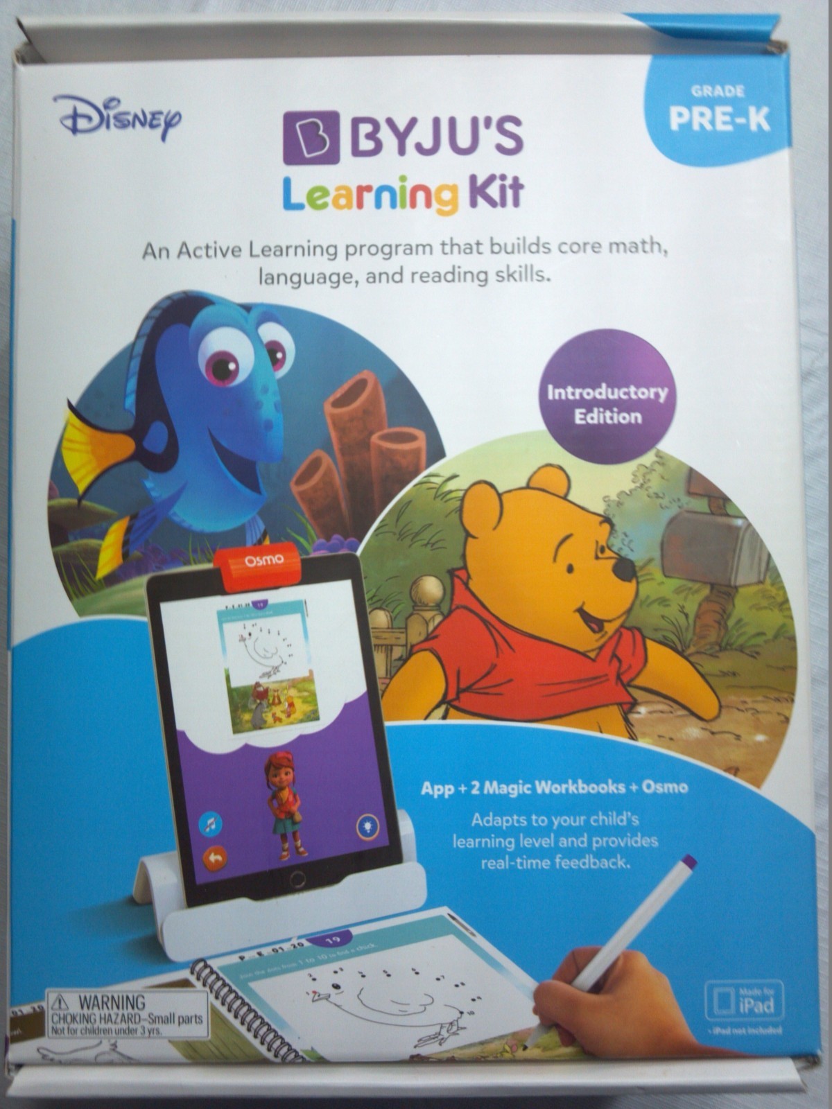 BYJU’S Learning Disney Kit: Grade PRE-K Introductory Edition, STEM Learning Toys