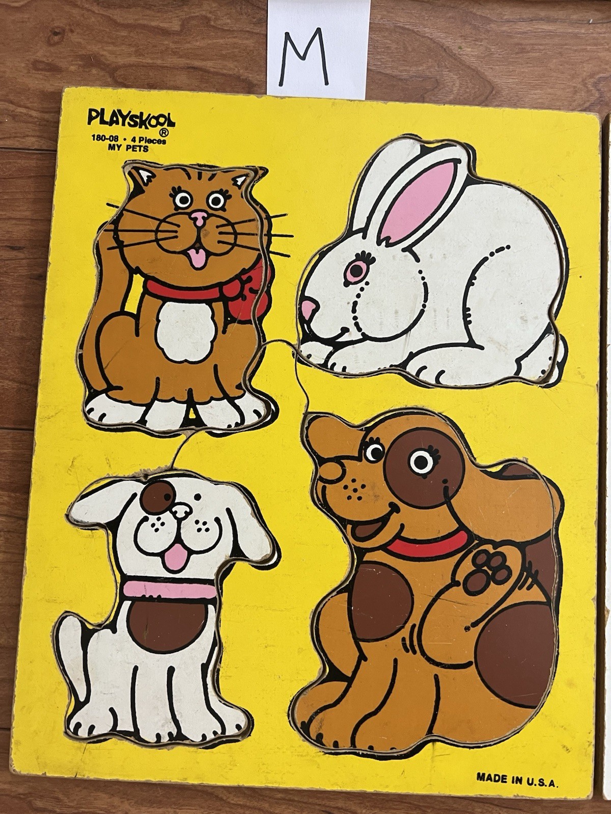 Vintage 1970s Playskool Puzzles Sold Individually