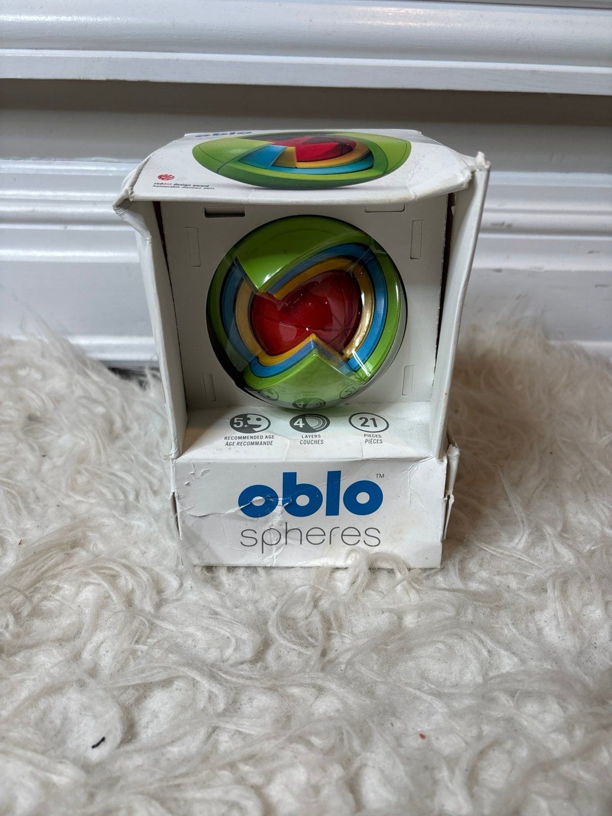 MindWare Oblo Spheres Brain Teaser Puzzle 21 Pieces Complete NEW STEM Toy