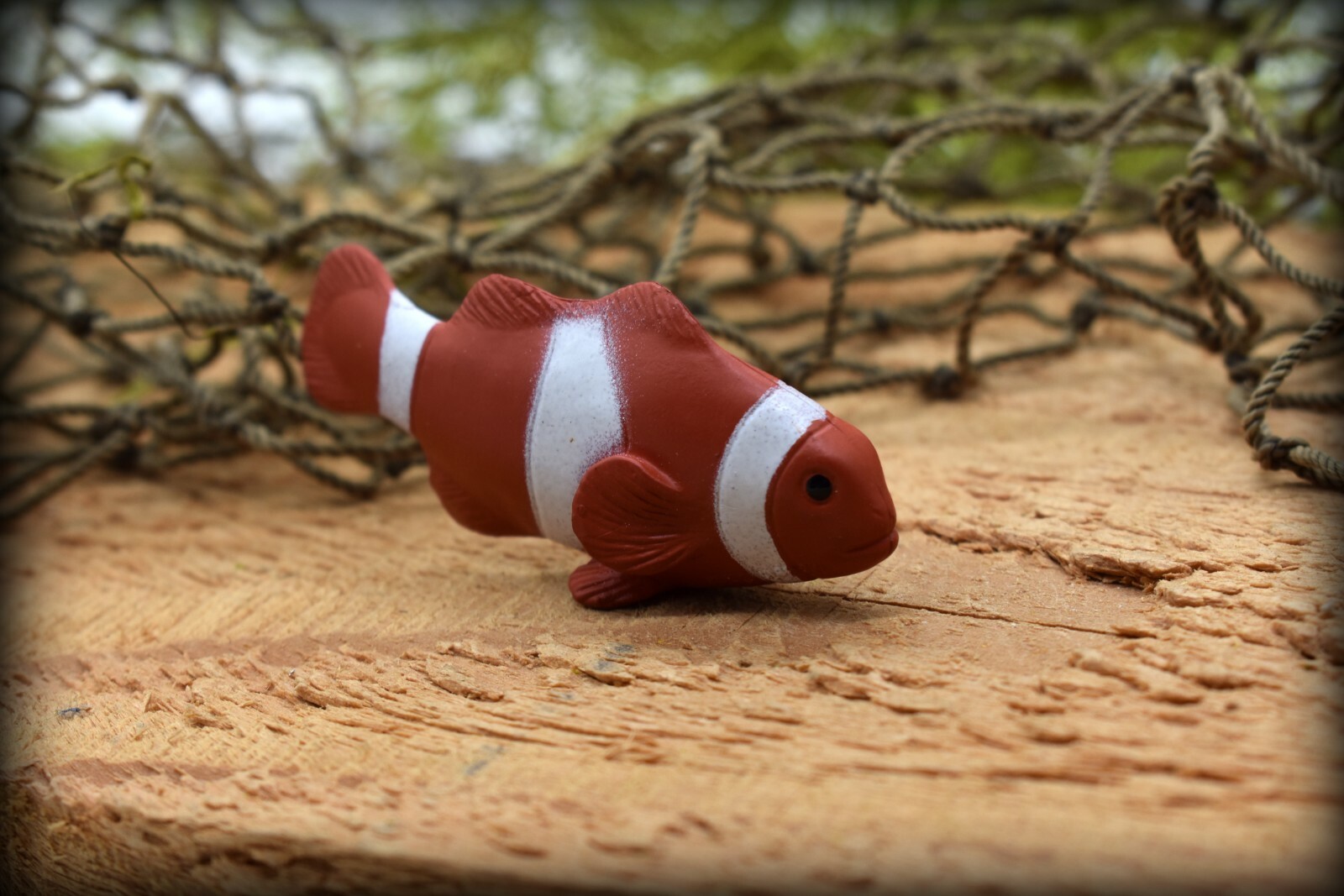 Clownfish, Reef Anemonefish, Rubber Fish Design, Realistic Figure, F1788B145