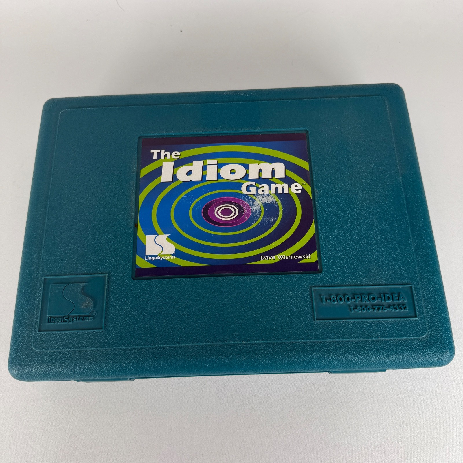 RARE VINTAGE LinguiSystems “The Idiom Game” Complete! Dave Wisniewski