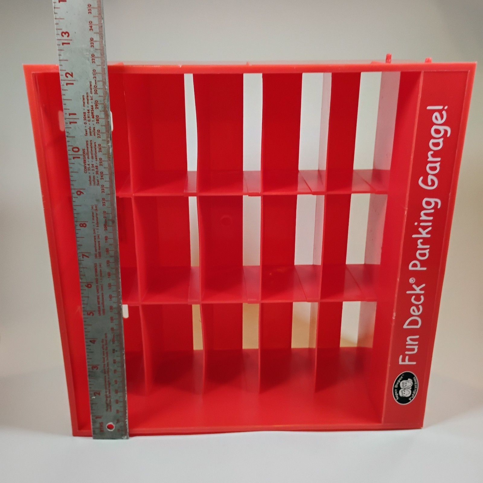 Super Duper Publications Fun Deck Parking Garage Plastic Storage Shelf 13 x 12
