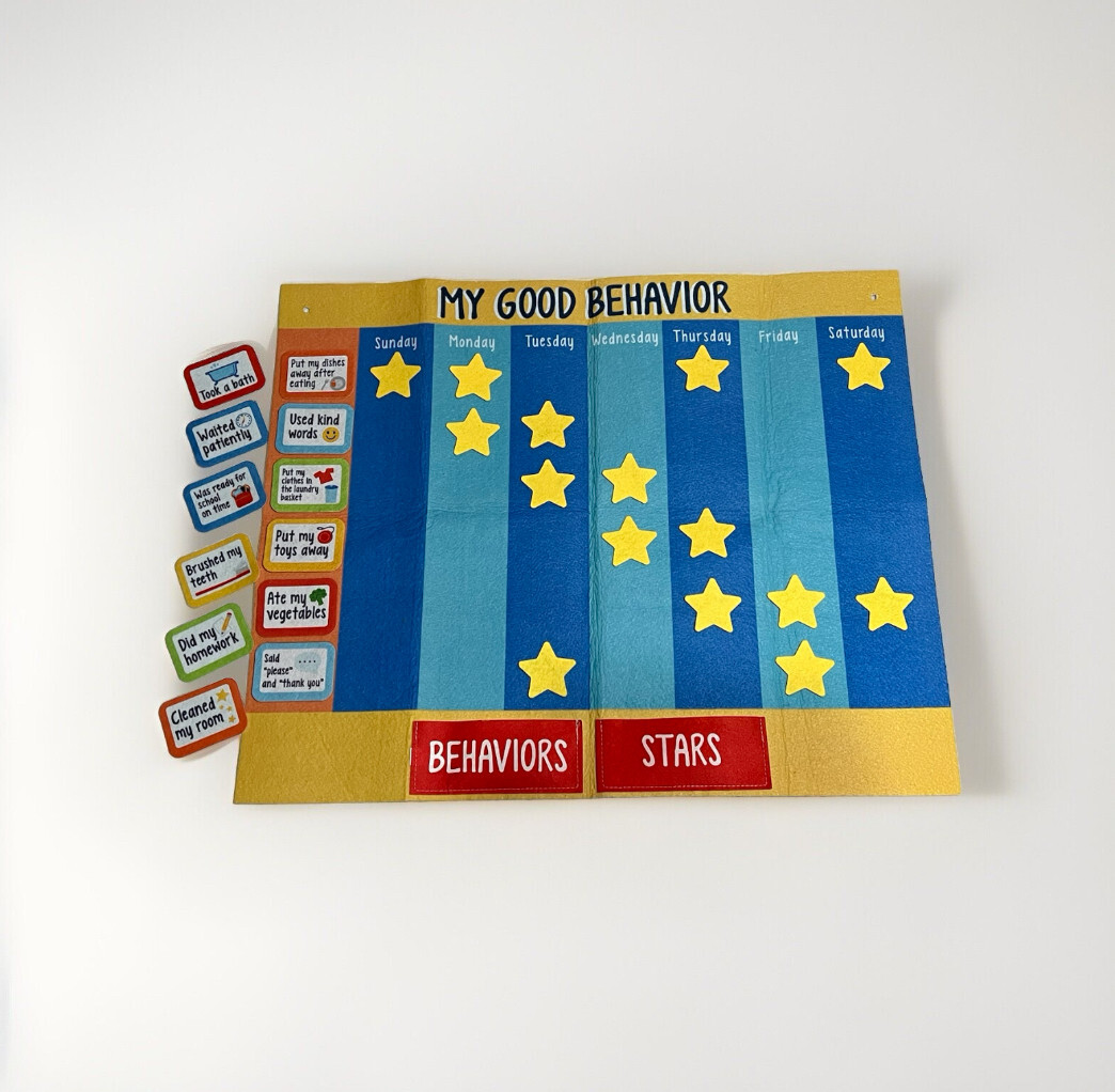 My Behavior Chart Felt Reward System