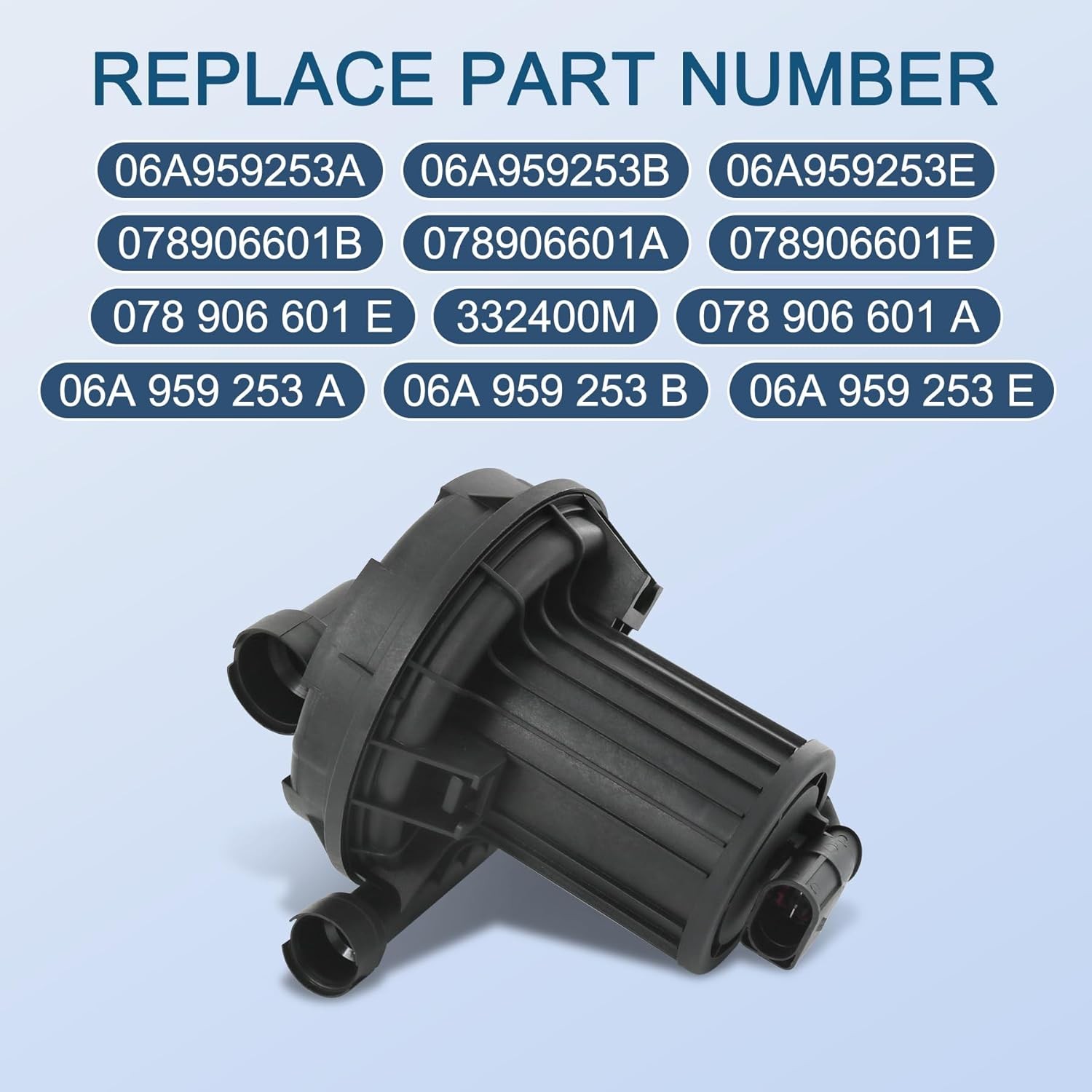 JDMSPEED Secondary Air Pump 06A959253B For Audi A4 A6 VW Jetta