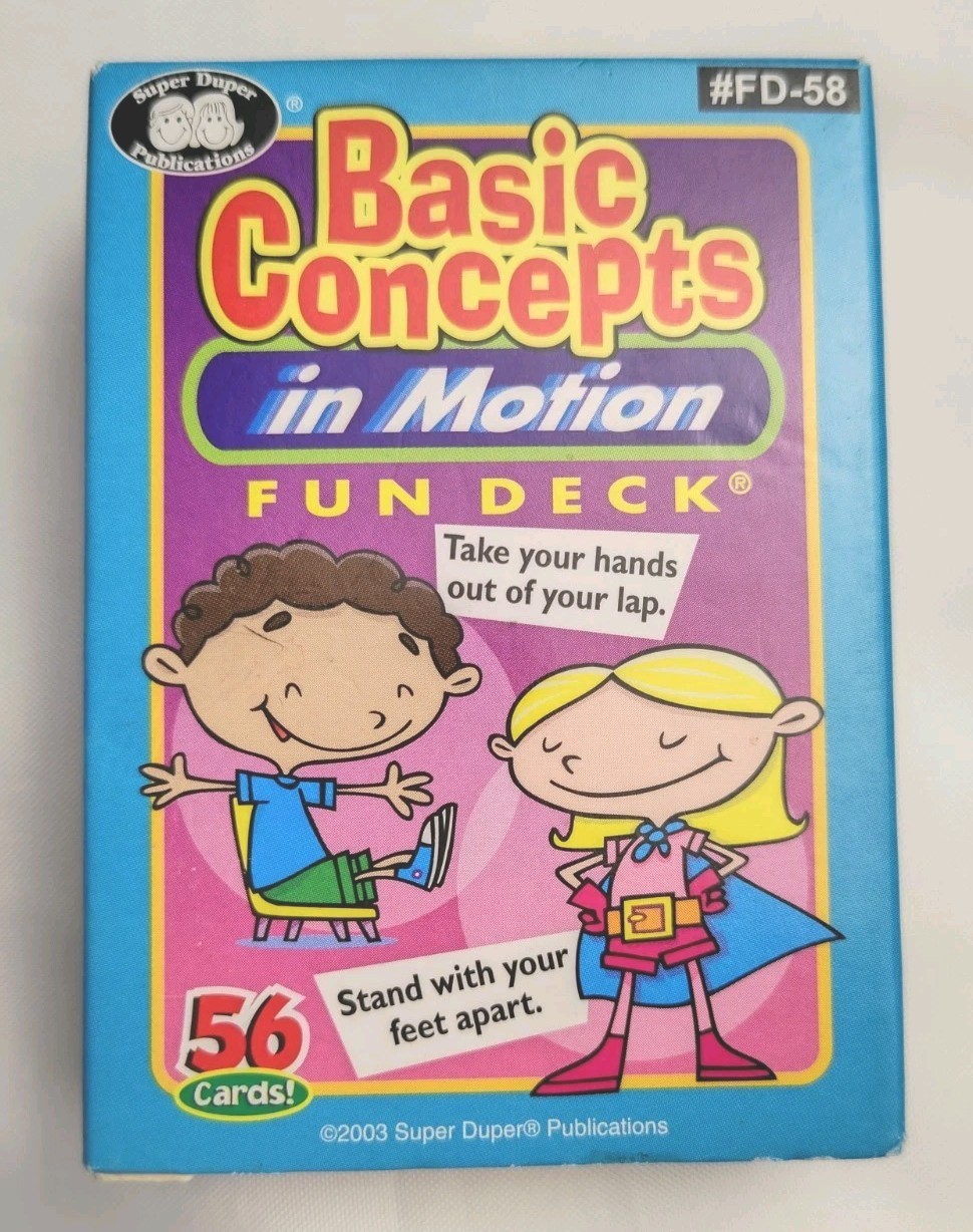 Super Duper Publications Fun Deck Cards Lot 5 Auditory Memory Inferences Webber