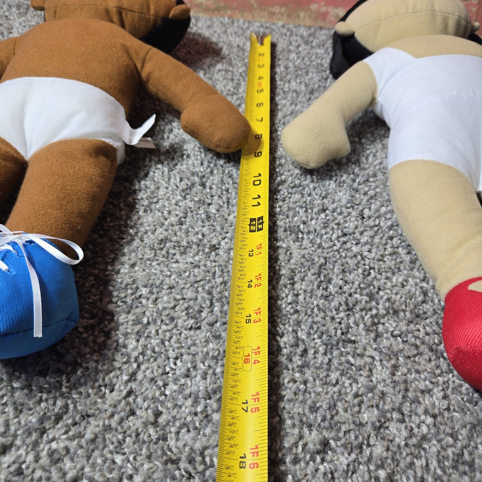 Lot Of 2 Excellerations Emotion Dolls 18” Educational No Clothing/Books Included