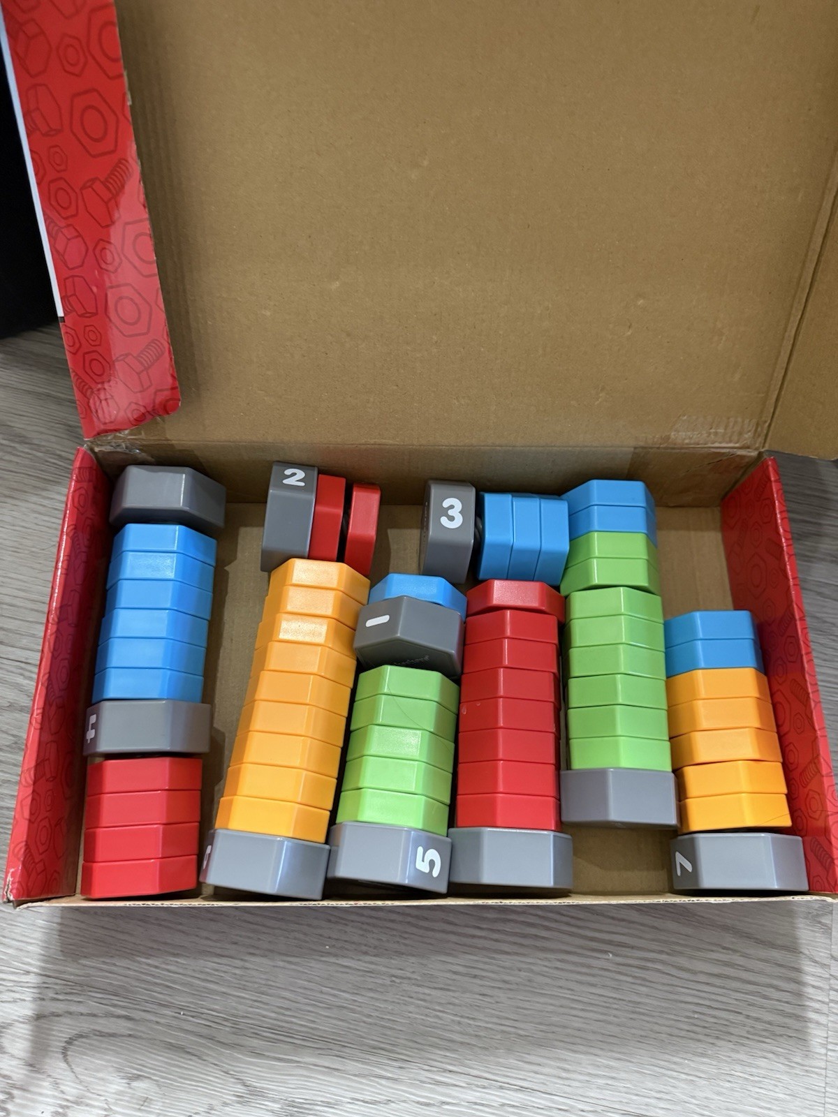 Lakeshore Learning “Nuts About Counting” Nuts And Bolts Counting Game Complete