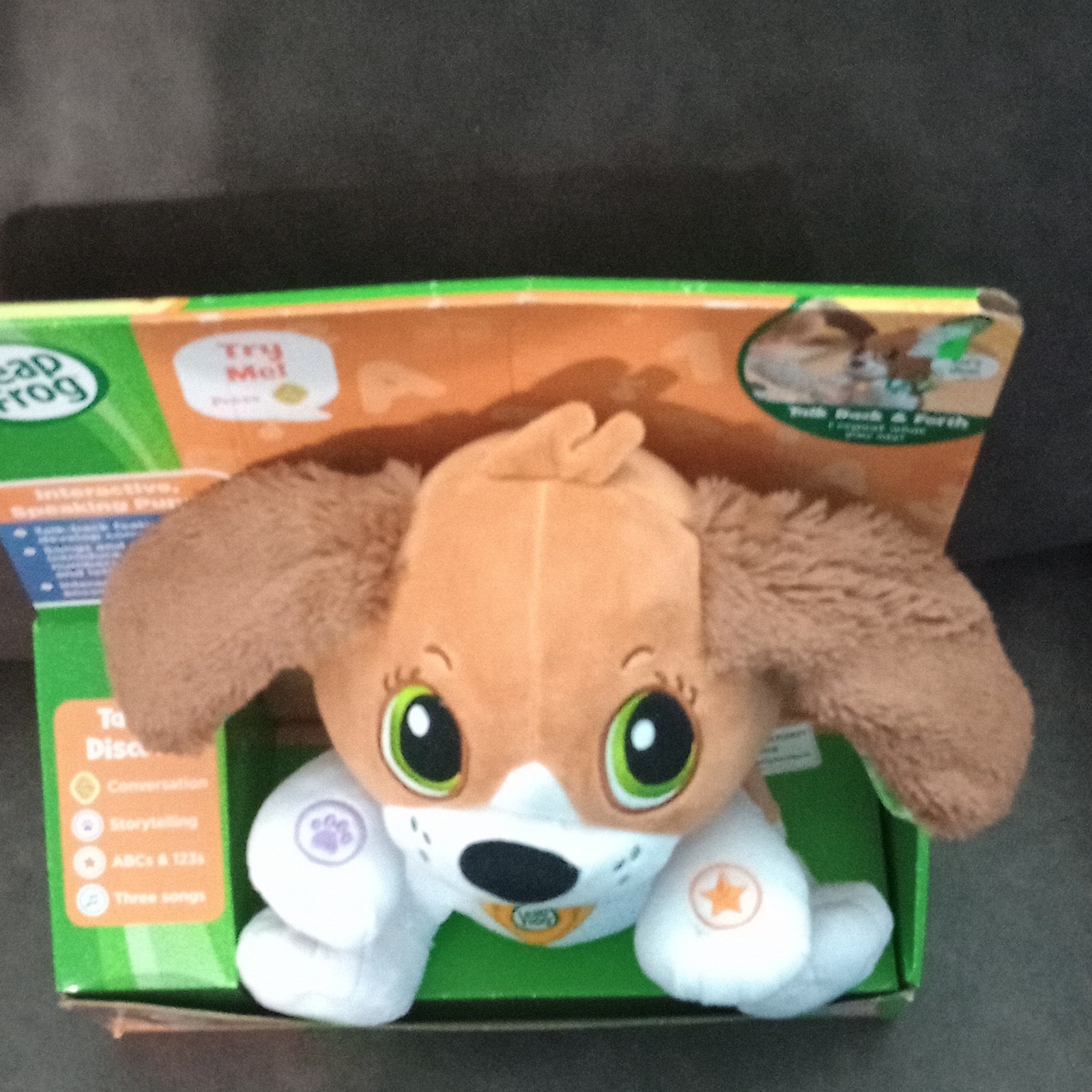 LeapFrog Speak & Learn Puppy Interactive Toy 12+ Mon, Never Opened.