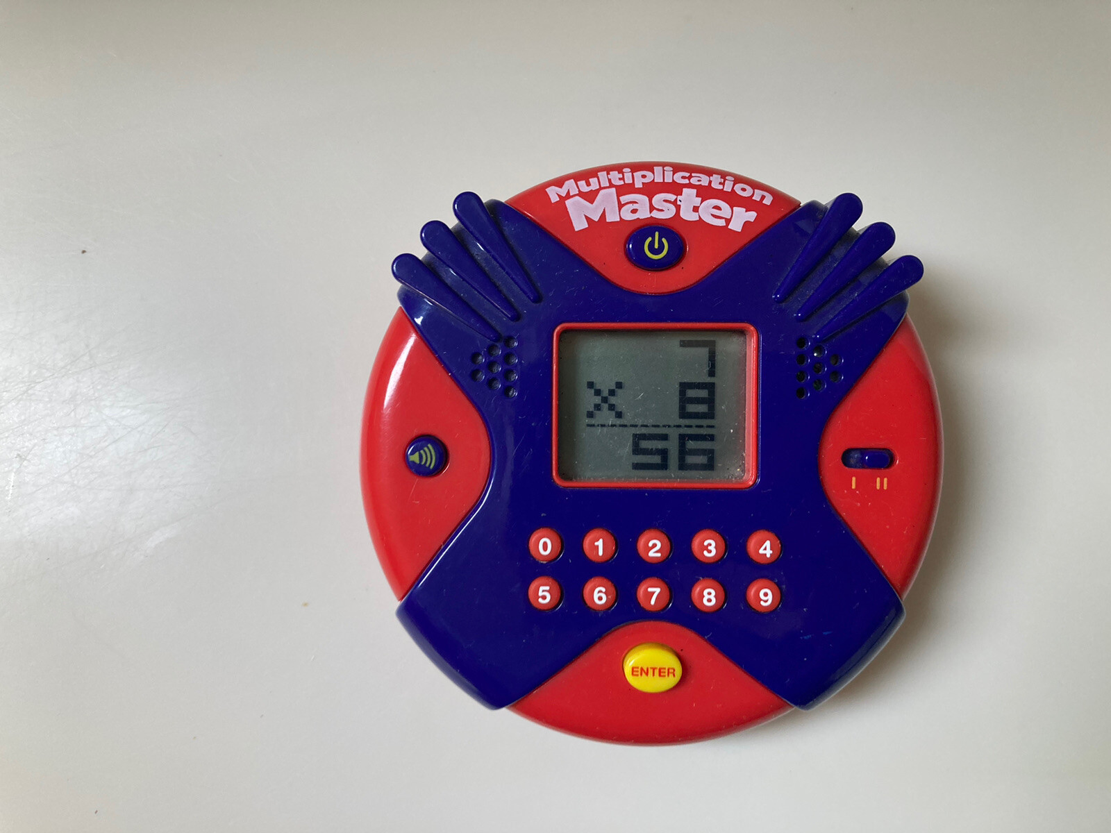 Multiplication Master Educational Handheld Flashcard Game Learning Resources 7+