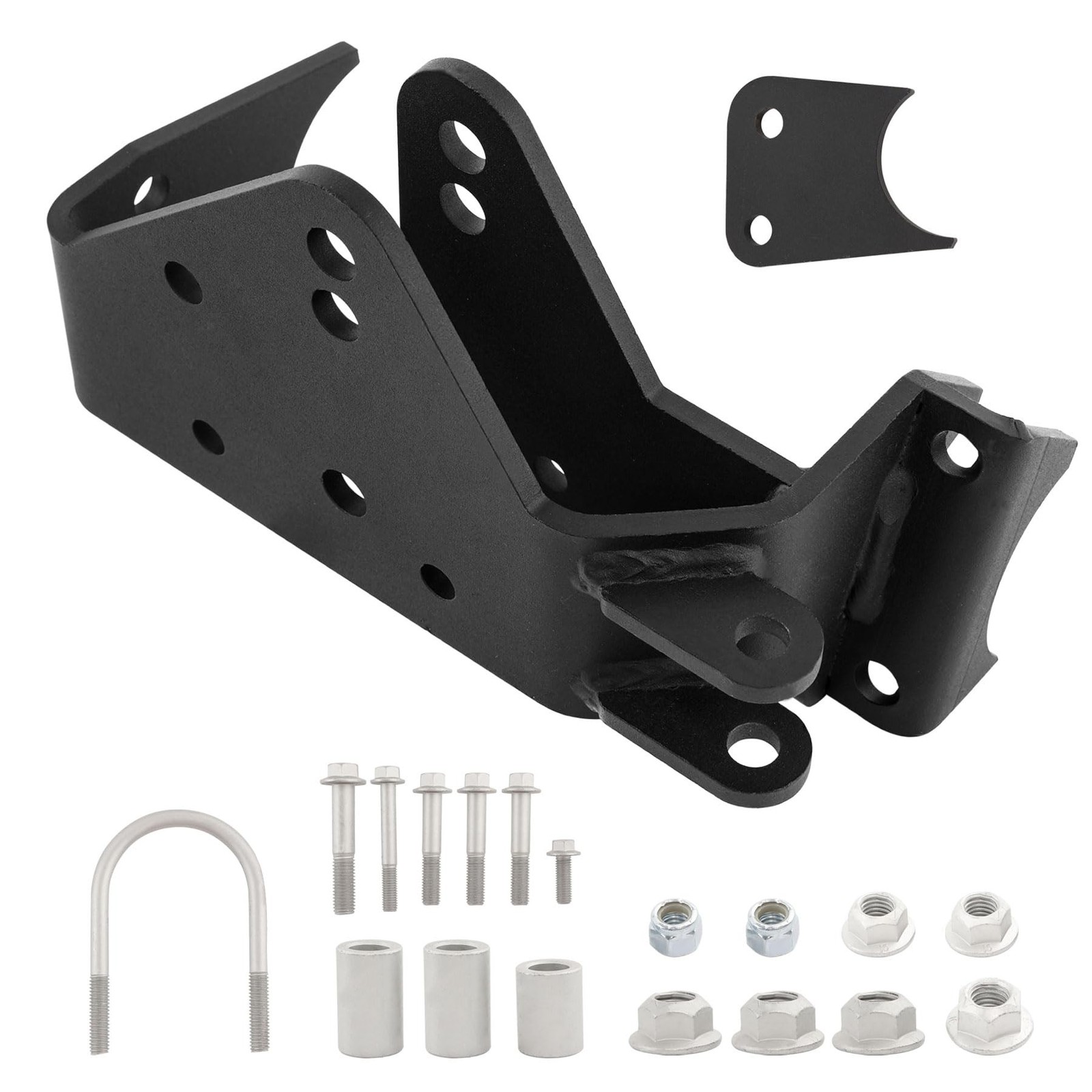Front Track Bar Relocation Bracket, Compatible with 2007-2018 Jeep Wrangler J…