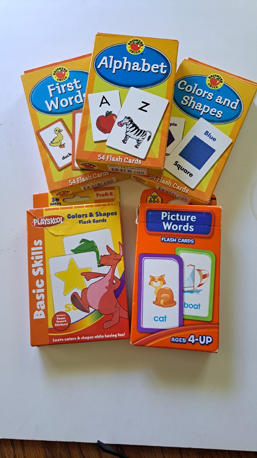 Ages 4 And Up Brighton Child Flascards, School Zone And Playskool First…