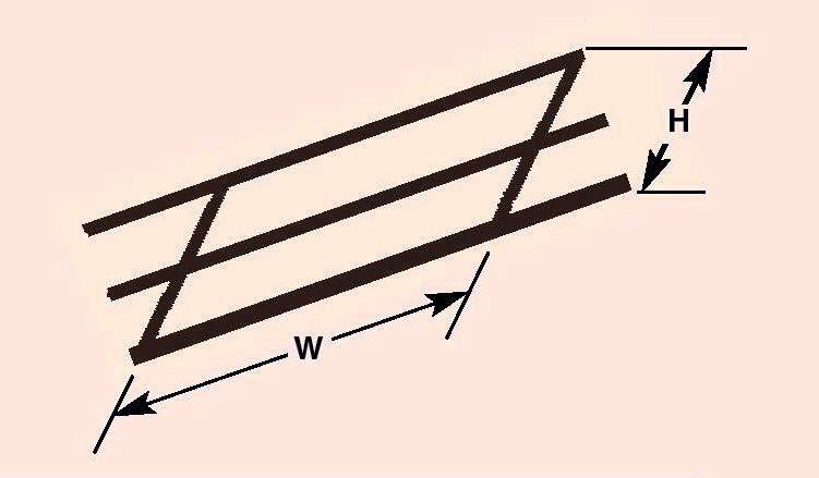 Plastruct 90692 SRS-4 HO Scale Stair Rails (2) White Styrene 24/64H x 3/4W x 6L