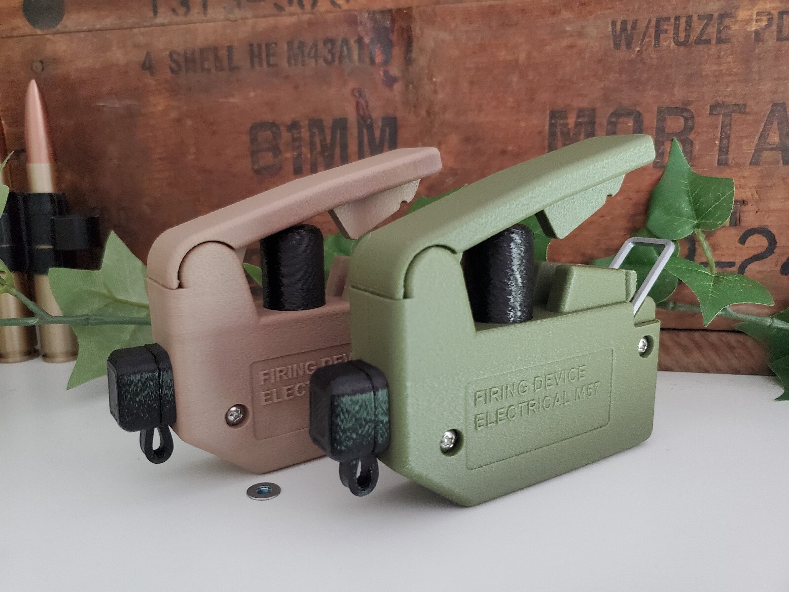 DUMMY M57 “Clacker” Firing Device – *Spring Loaded* – Prop Display Replica