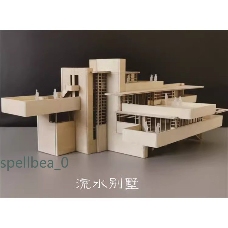 1:75 1:100 Villa 3D Wooden DIY Building Model Kits Assembly Kits Set Toys Gift