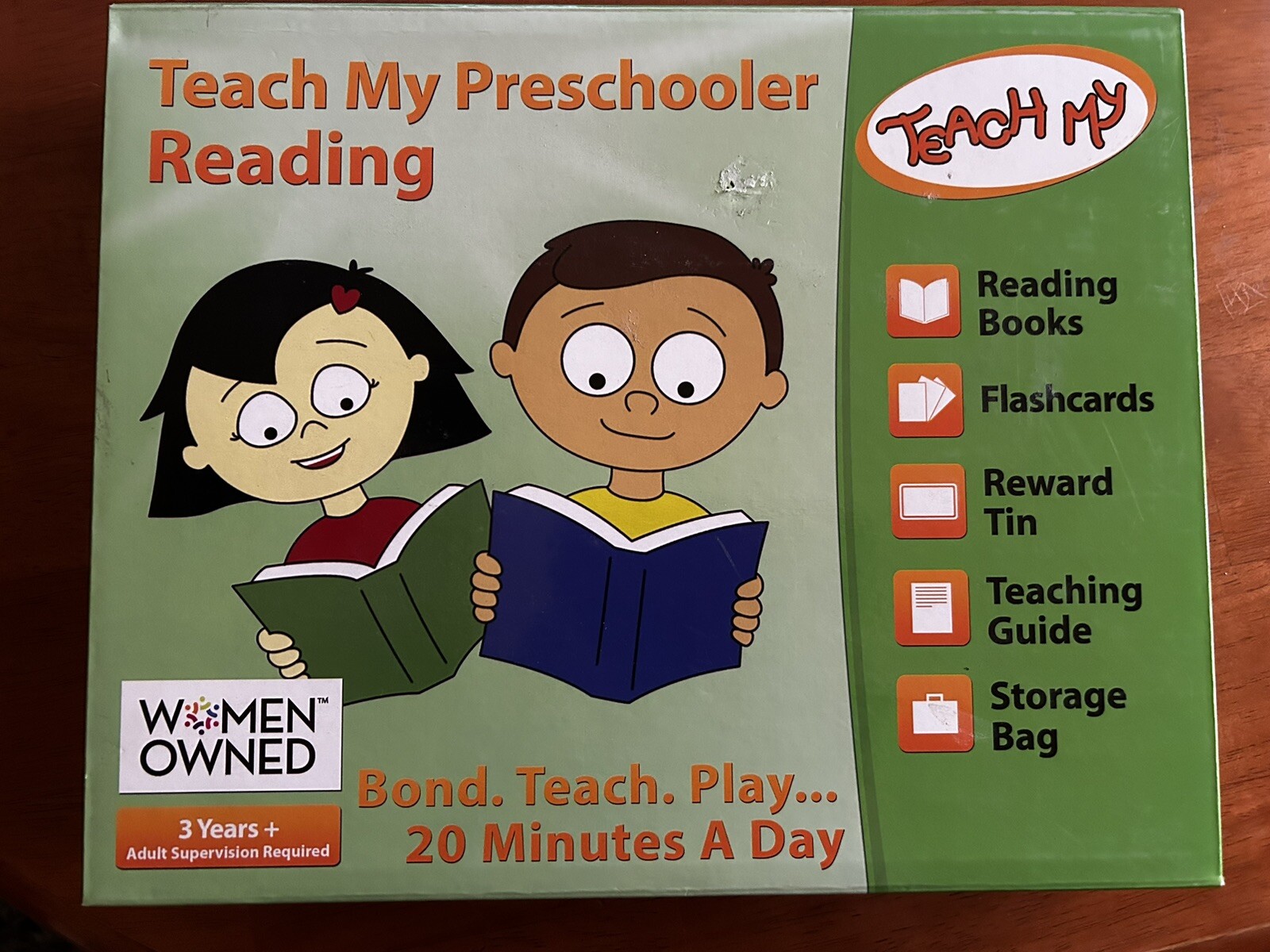 Teach My Preschooler Reading Set – 73 Pieces, New in Original Packaging