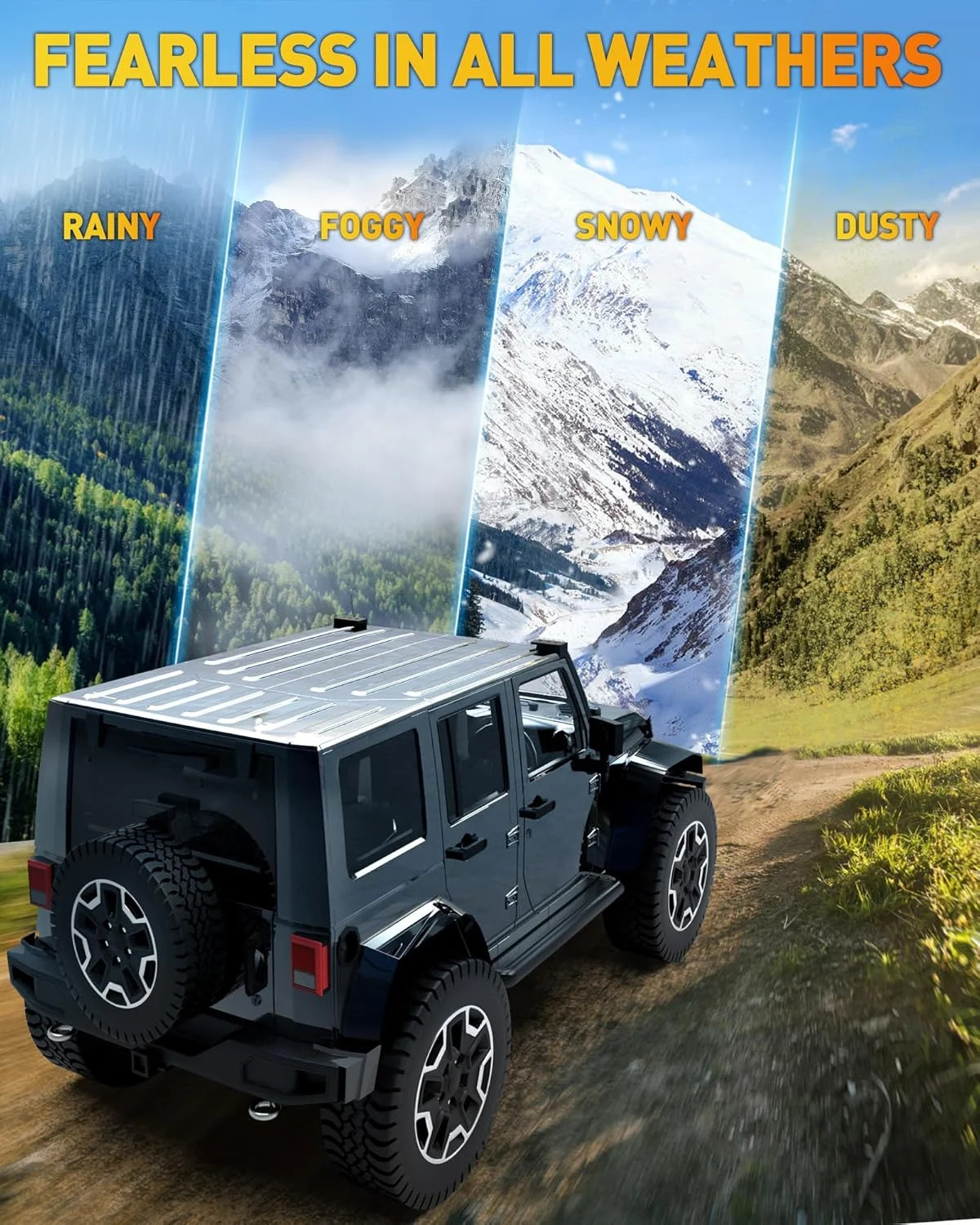 NAOEVO 7 Inch LED Light Bar, 240W 24,000LM LED Pods/Off Road/Fog/Driving Lights