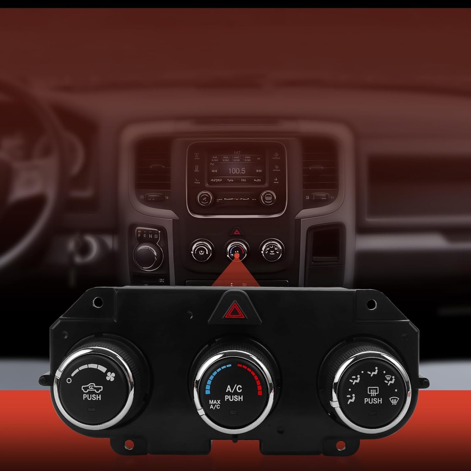 AC Heater Climate Control Module 68268189AA,Climate Control Unit with Heat