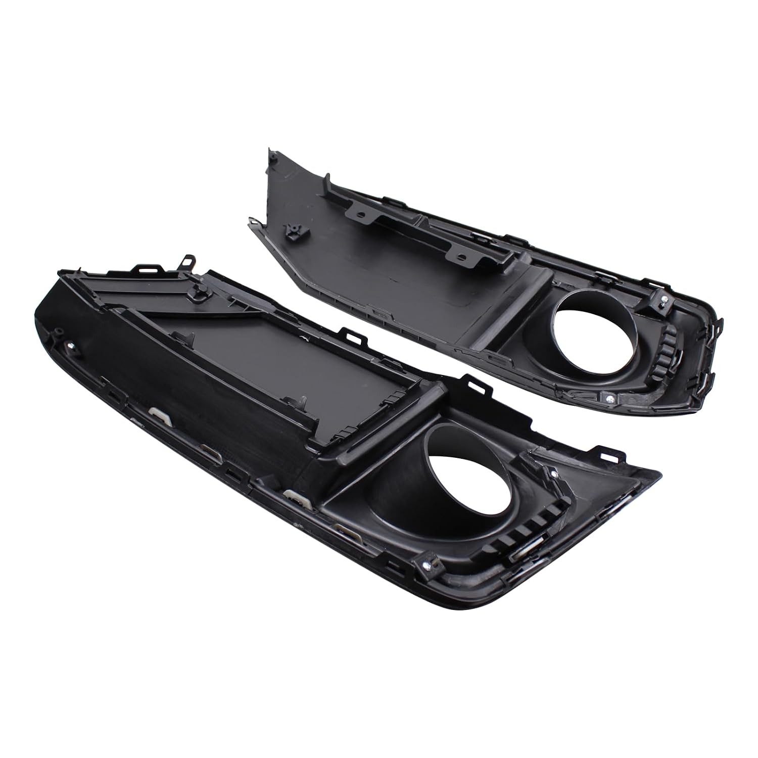 Front Bumper Fog Light Cover Bezel 2Pcs Left Driver Right Passenger Side