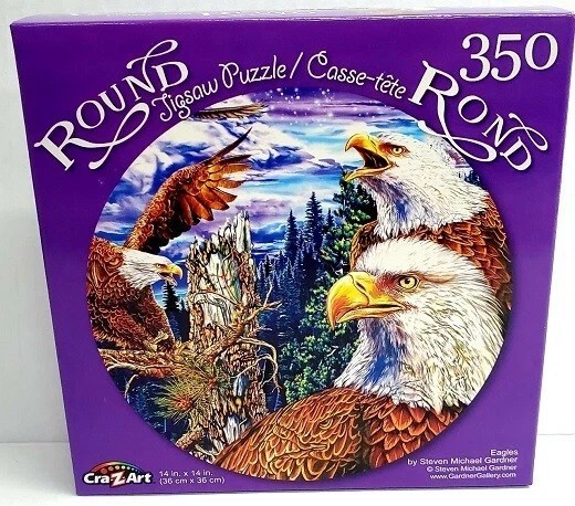 350pc PUZZLE JIGSAW SET LEOPARD EAGLES WILD HORSES PUPPIES DOGS ANIMALS TREATS