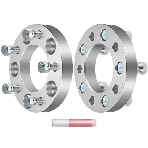 ECCPP 2PCS 5 lug 5×5 to 5×5 Wheel Spacers 1 inch 5x127mm Fit for 2006-2010 for