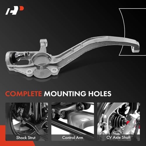Front Right Suspension Steering Knuckle Compatible with Mercedes-Benz ML320,