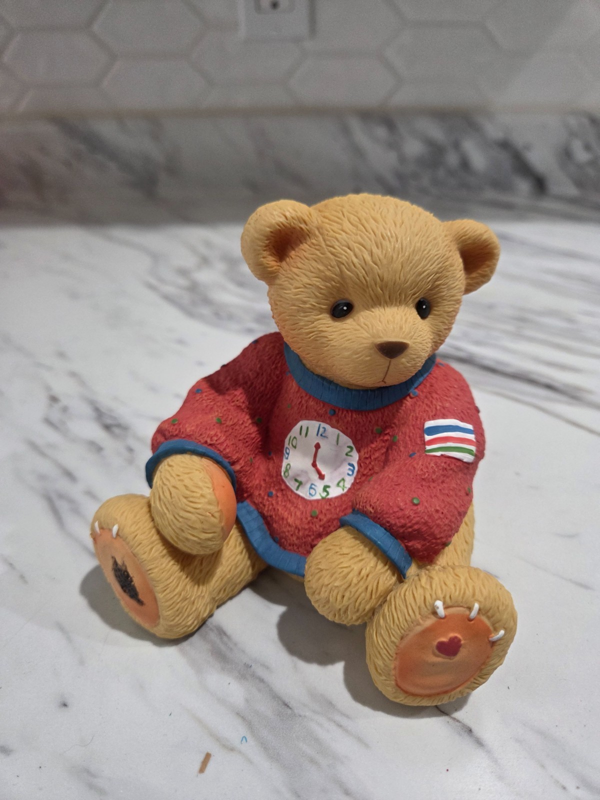 Vintage Cherished Teddies Hard Plastic Coin Bank
