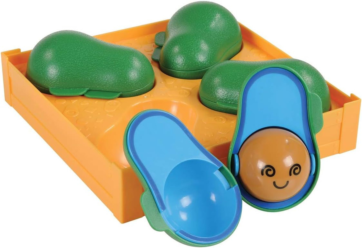 Learn-A-Lot Avocados – 9 Pieces, Ages 18+ Months, Toddler SEL Toys, Fine Motor S