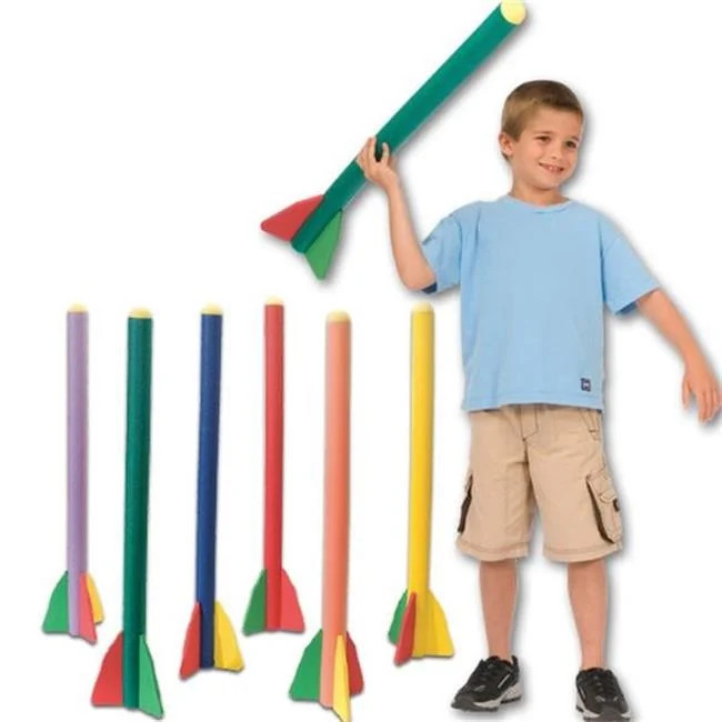 US Games 1216738 Color My Class Foam Javelins – Set of 6