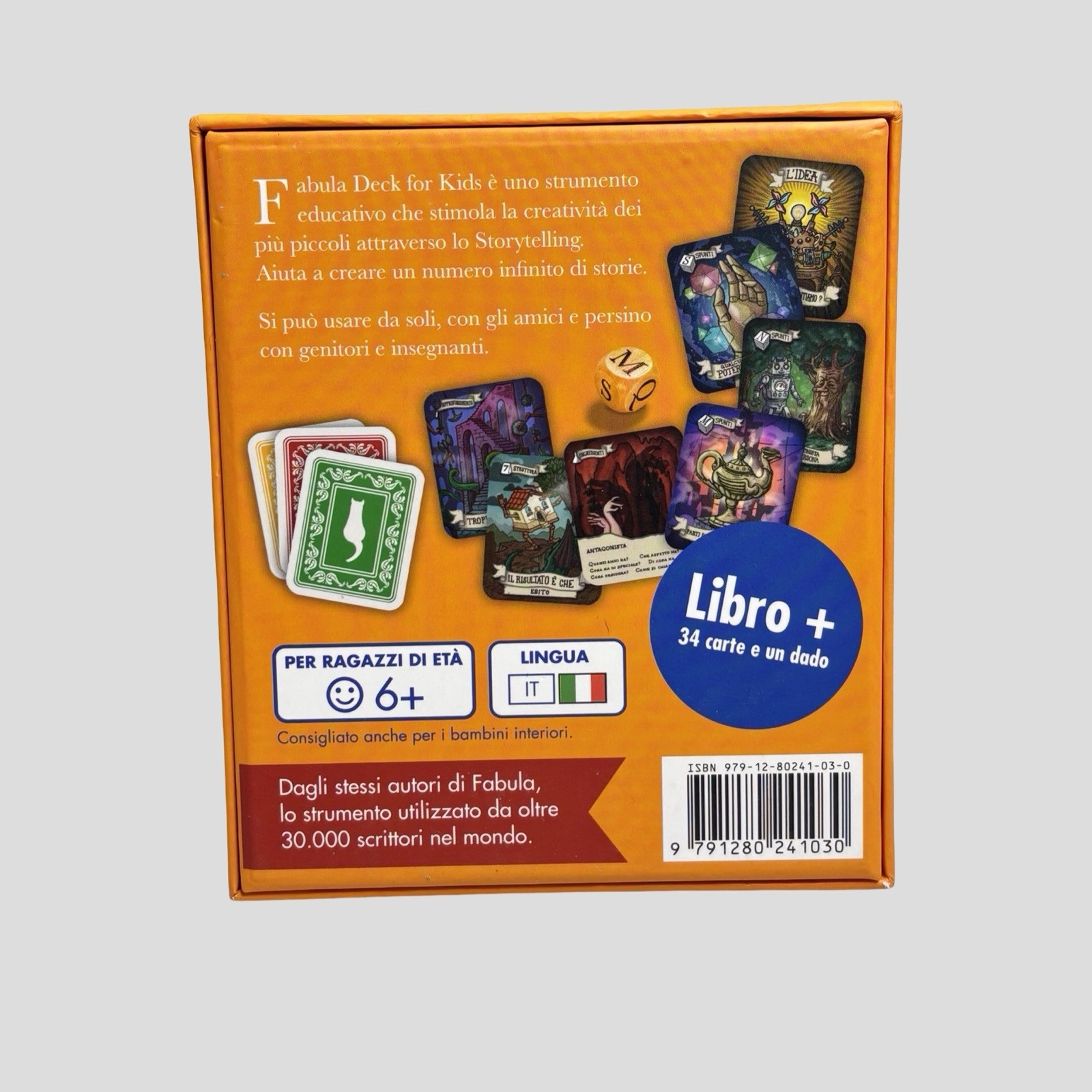 Fabula Deck for Kids Educational Creative Storytelling ITALIAN VERSION Complete