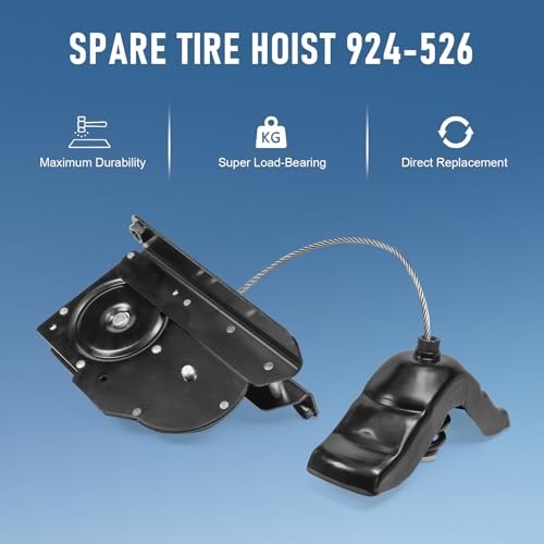 JDMSPEED Spare Tire Hoist Winch Carrier 924-526 Replacement for Ford F150