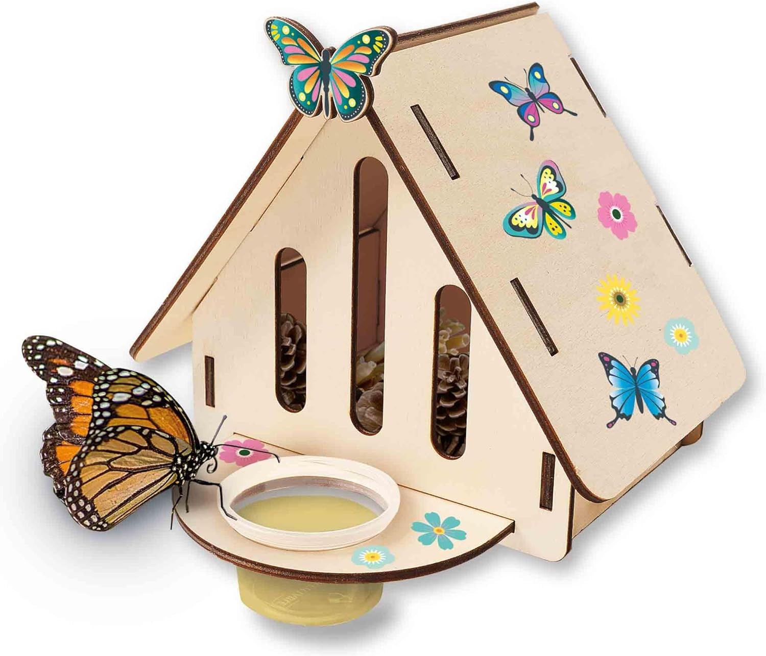 SES Creative 25204 – Butterfly Hotel, self-Assembly, Discover Nature Set for Chi