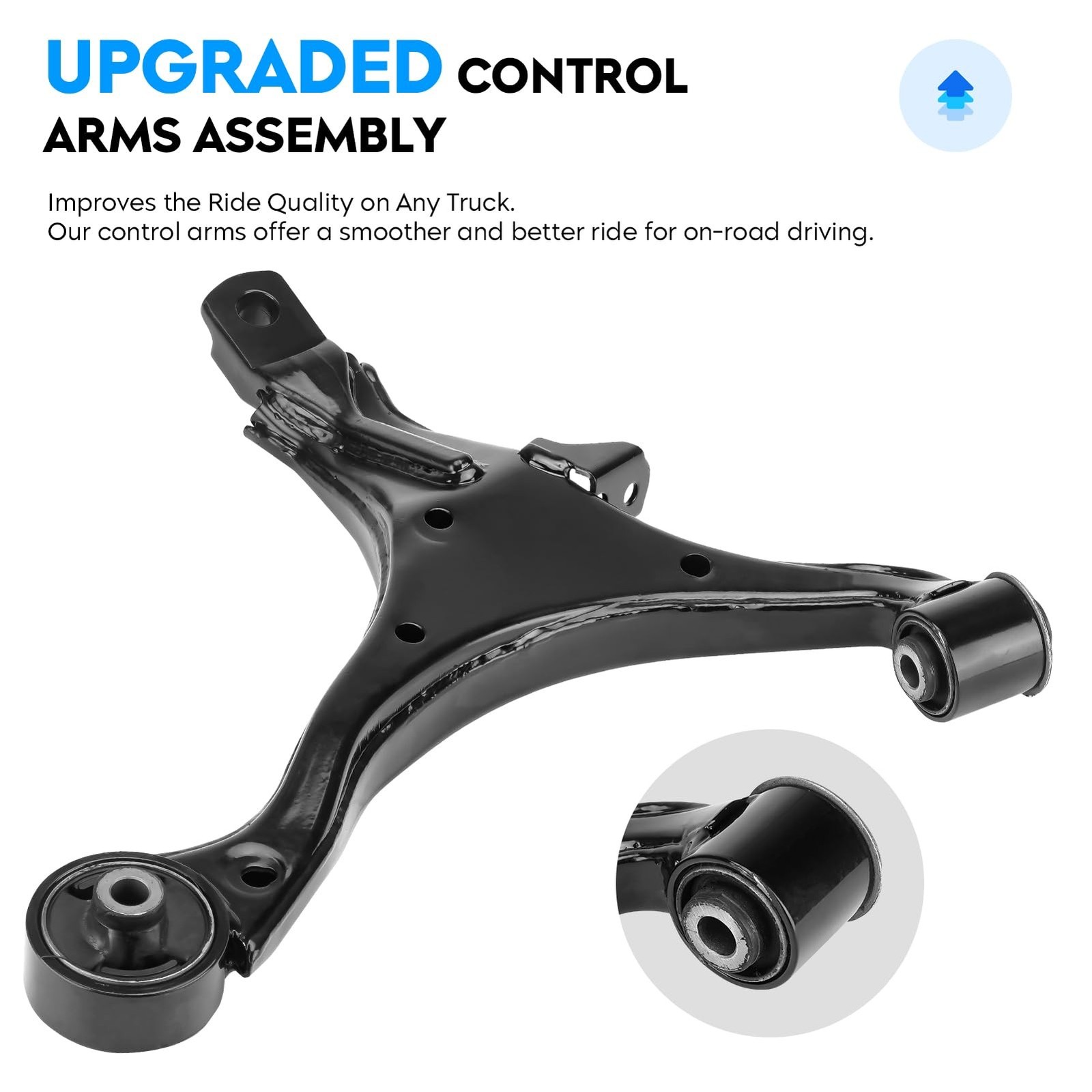 Front Lower Control Arm + Ball Joint for Honda CR-V 2002-2006, Sway Bar End L…
