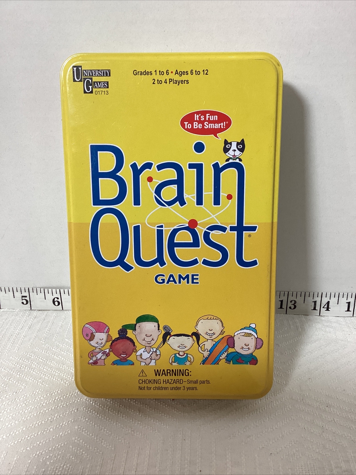 University Games Brain Quest Game For Grades 1-6 New Open Box