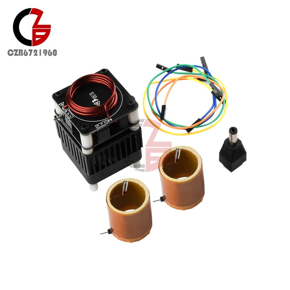 DC 36–48V Tesla Coil Hfsstc Electronic Candle High-Frequency Plasma Flame 10min