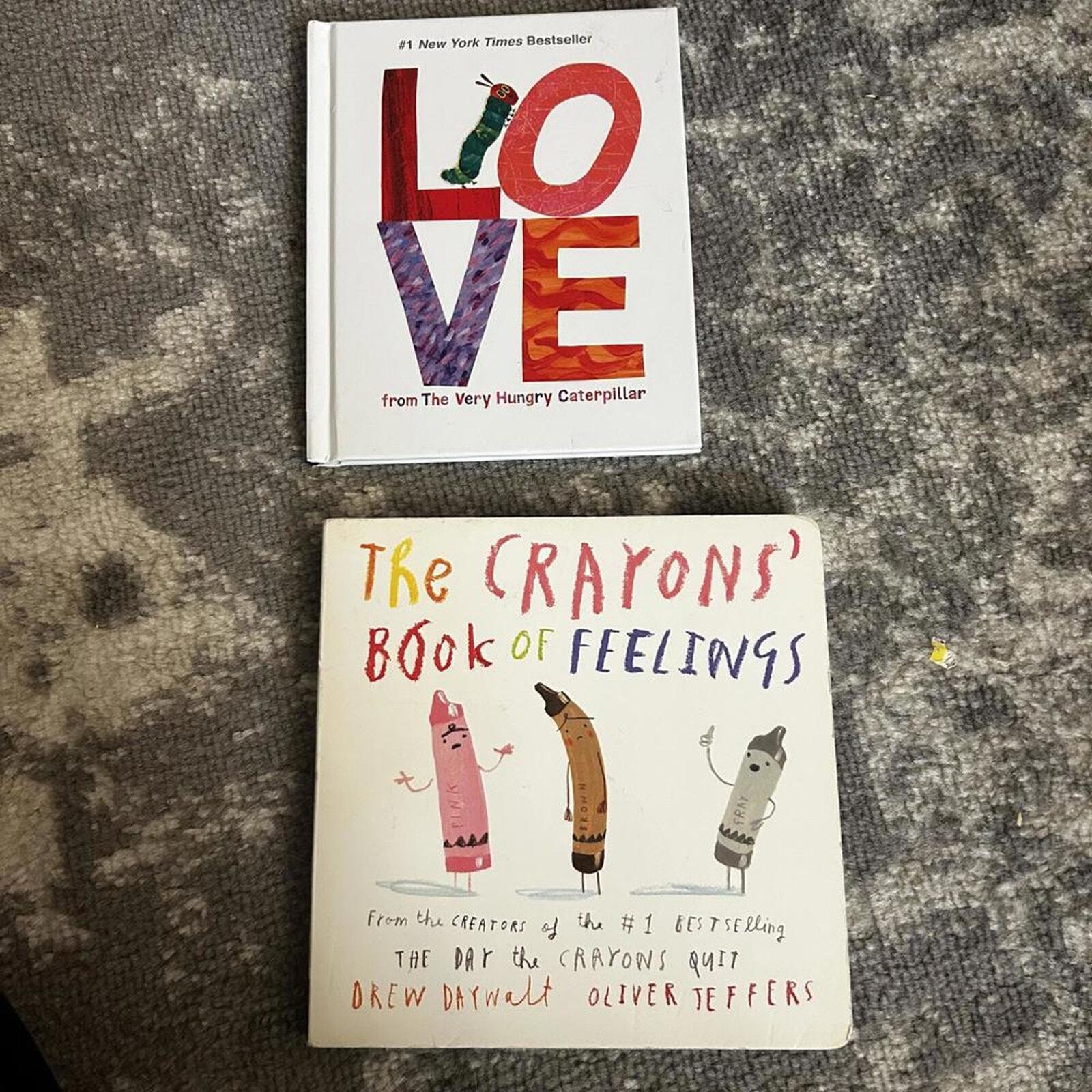 Two Books Love and Feeling Themes