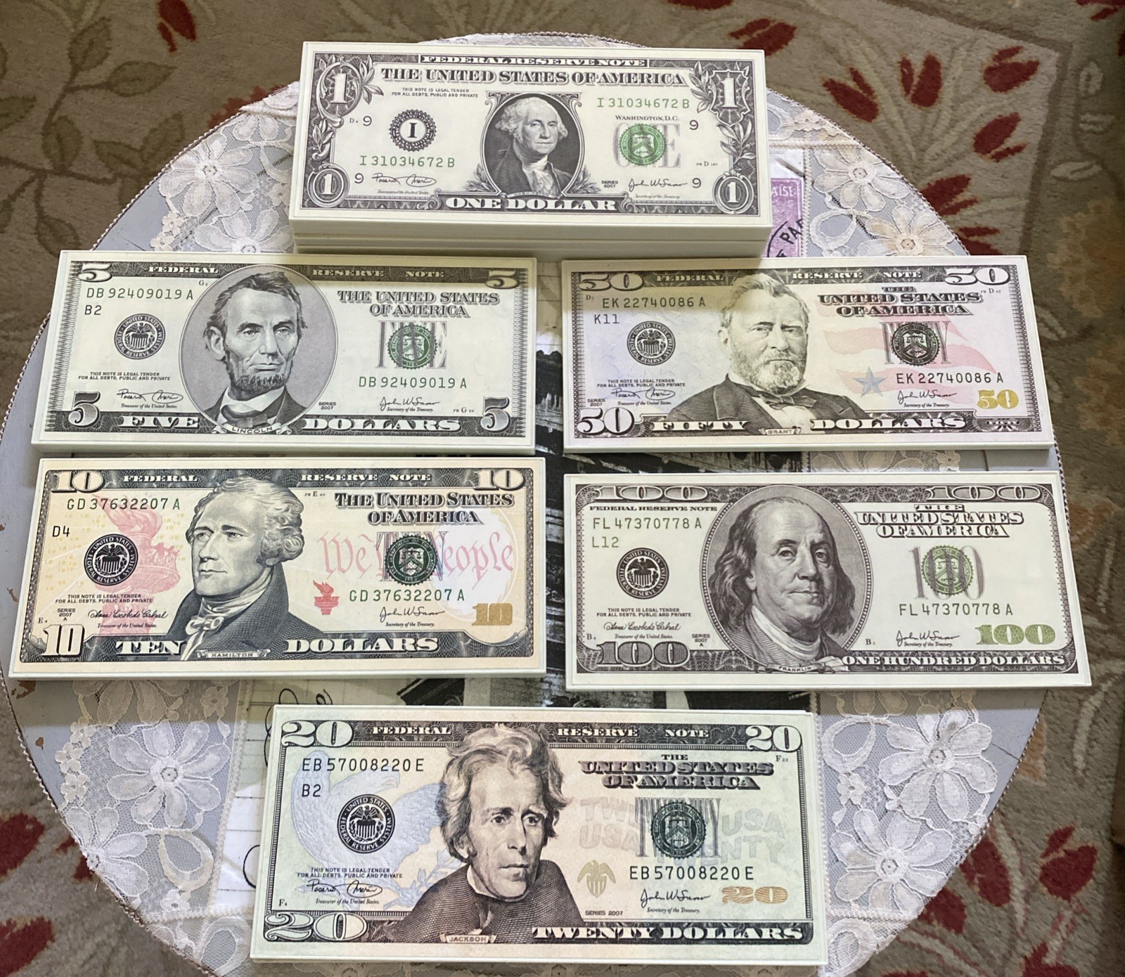 Magnetic-Backed Money Activity Set For Teaching Kids About Money/Math Center