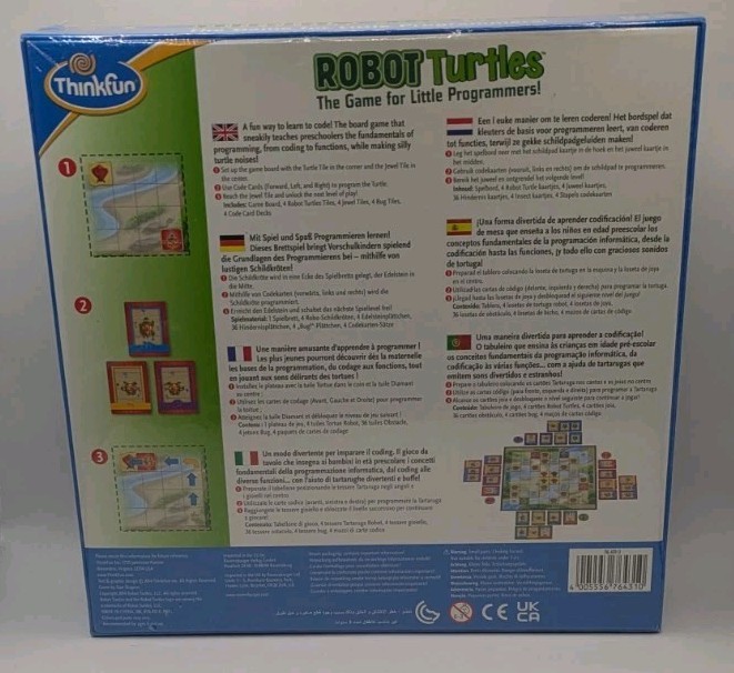 Thinkfun Robot Turtles – The Game For Little Programmers (76431) *NEW*