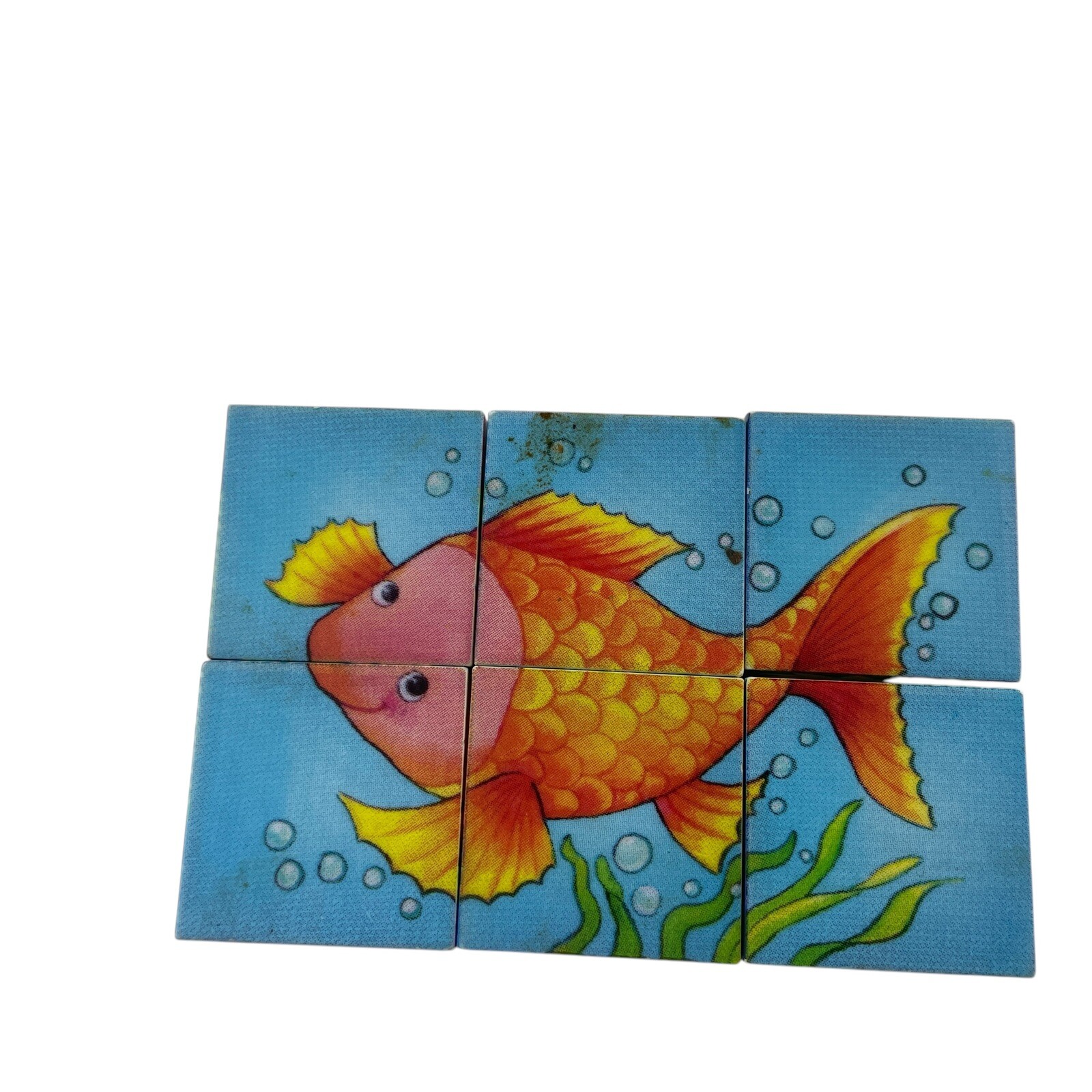Ravensburger Block Puzzle Animals 6 Sided Childrens Duck Frog Fish Butterfly