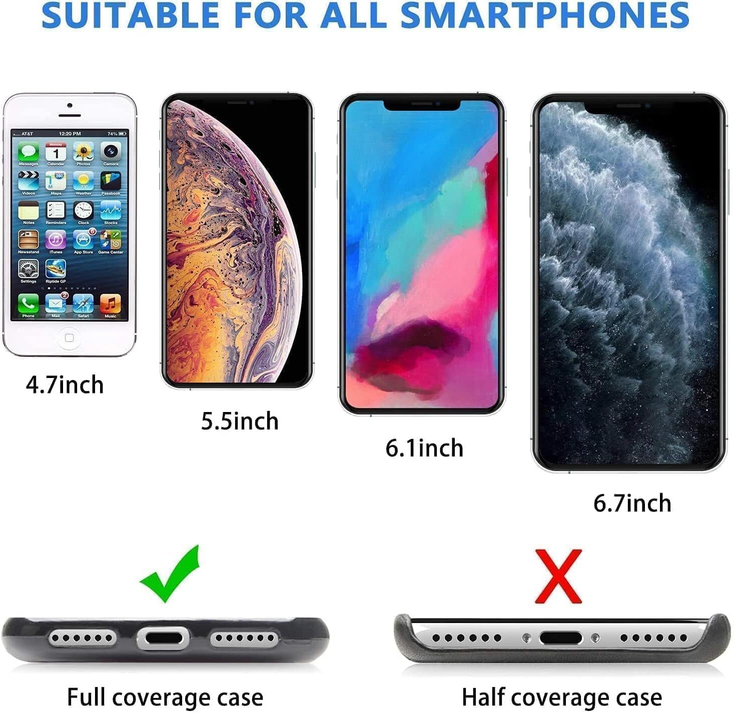 Phone Tether Tab for iPhone, Tab Strap, Lanyard, Replacement Strap Part for All
